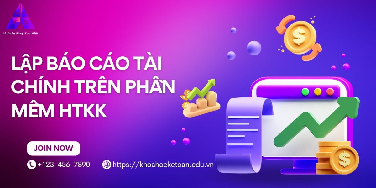 Lập Báo Cáo Tài Chính Trên Phần Mềm HTKK
