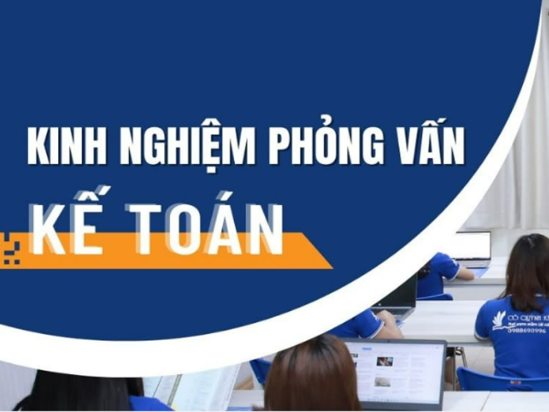 Kinh nghiệm xin việc kế toán