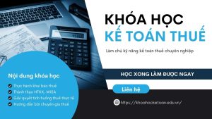Khóa Học Kế Toán Thuế