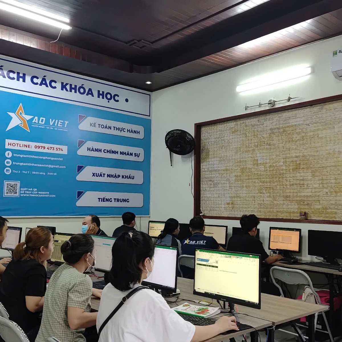 Lớp Học Tại Kế Toán Sáng Tạo Việt